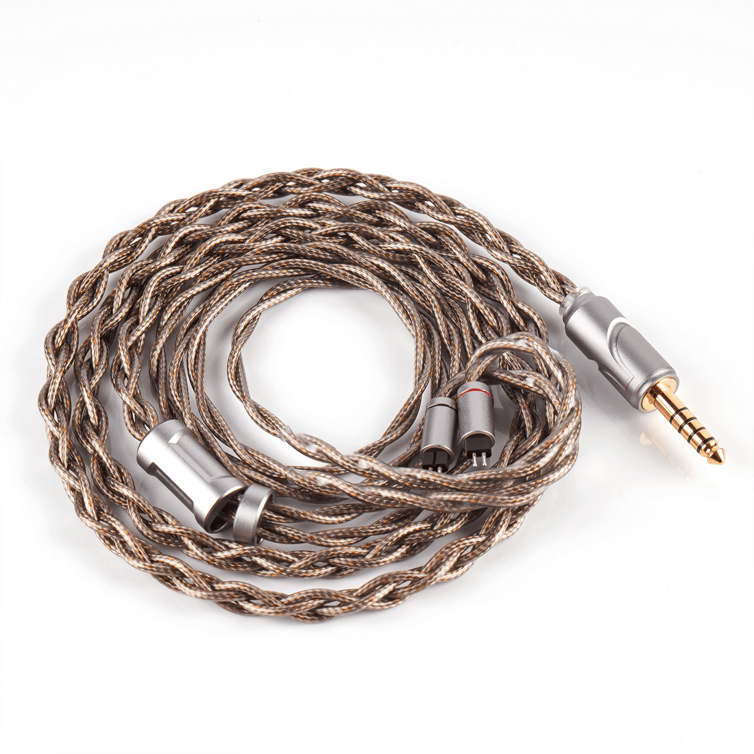 NICEHCK AceMeteor Premium IEM Cable – 8N Silver-Plated + 8N OCC Hybrid, 0.78mm 2Pin / 4.4mm Balanced Wire