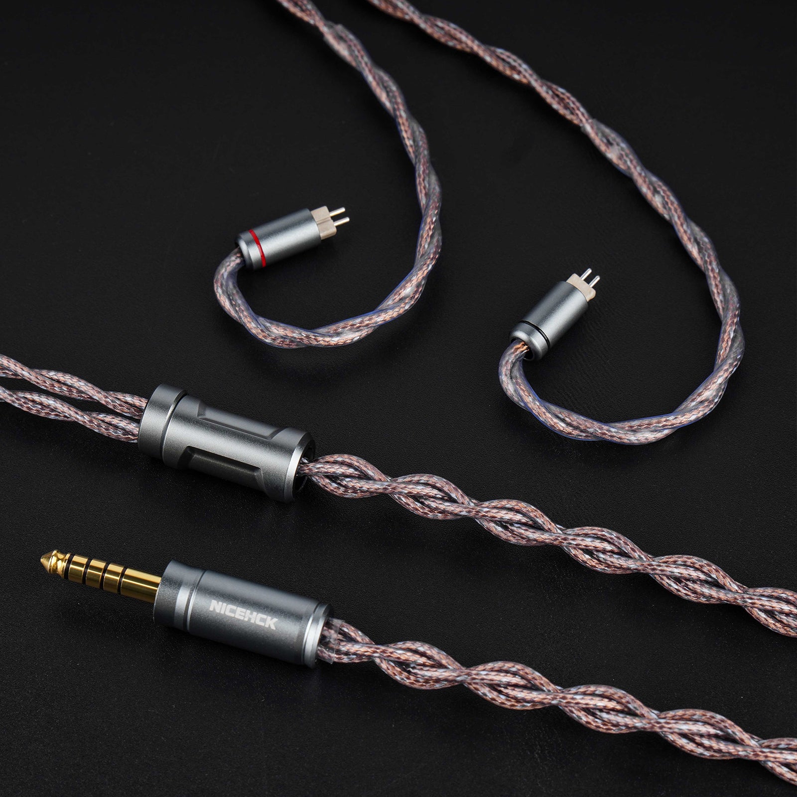【保障できる】 Cable IEM AceComet NICEHCK 8N Alloy + Silver-Plated + OCC イヤホン