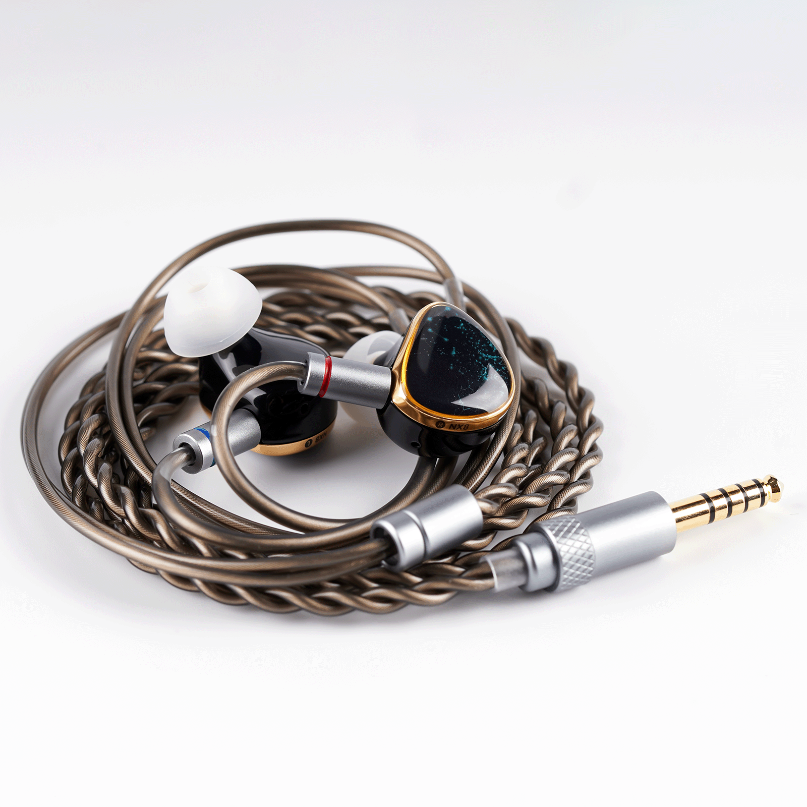 ヘッドフォン/イヤフォン NICEHCK DZX-2+7 (2DD+7BA) HCK Nicehck DZX-2+7 2dd+7ba イヤホン mmcx仕様 中古