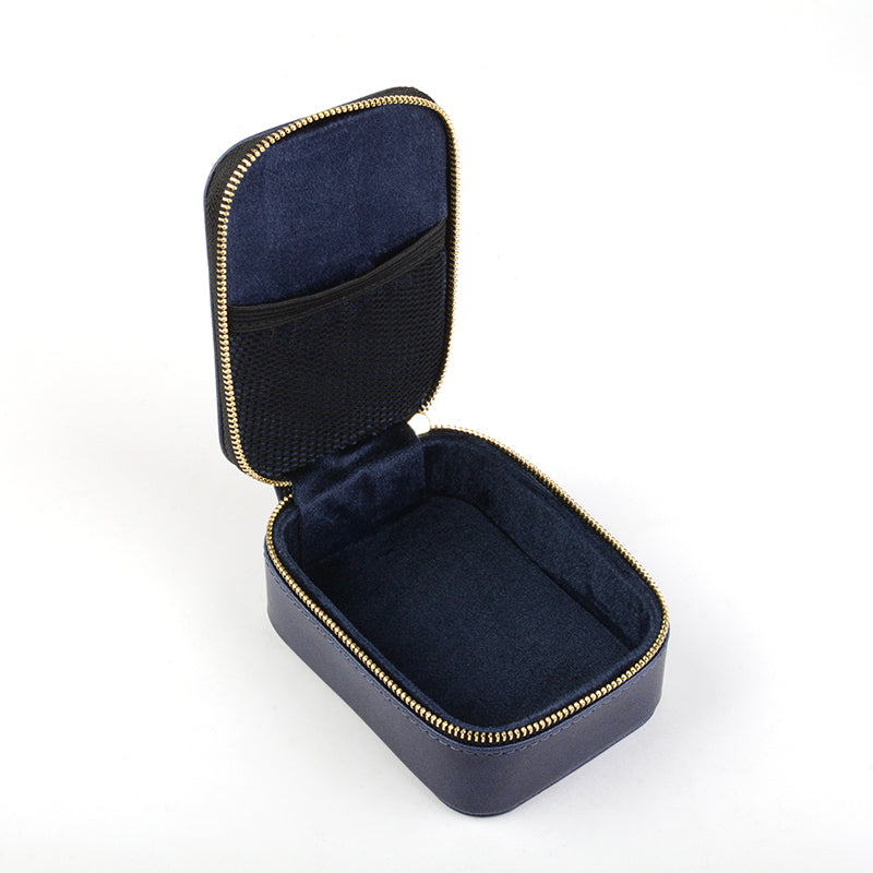 NICEHCK ネットポケット ポータブル PUケース 大容量 ジッパー付き