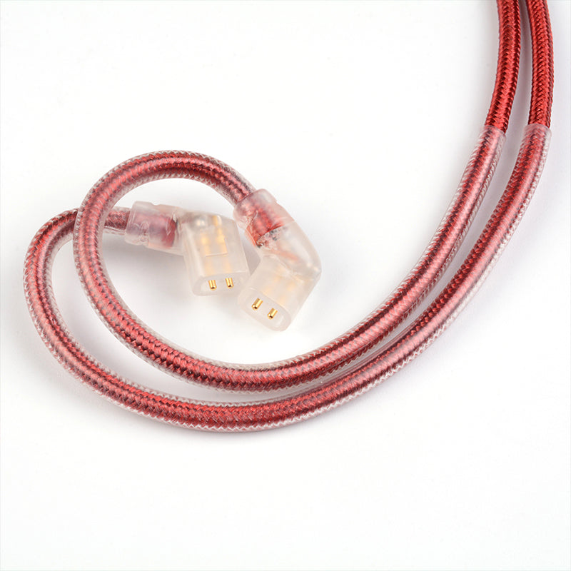 NICEHCK RedAg IEM Cable 4N Monocrystalline Sterling Silver