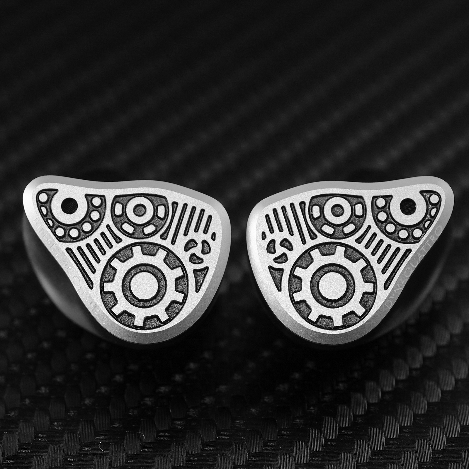 Binary Dynaquattro IEM: 4DD In Ear Earphone, Resin Chamber Binary Dynaquattro IEM: 4DD In Ear Earphone, Resin Chamber