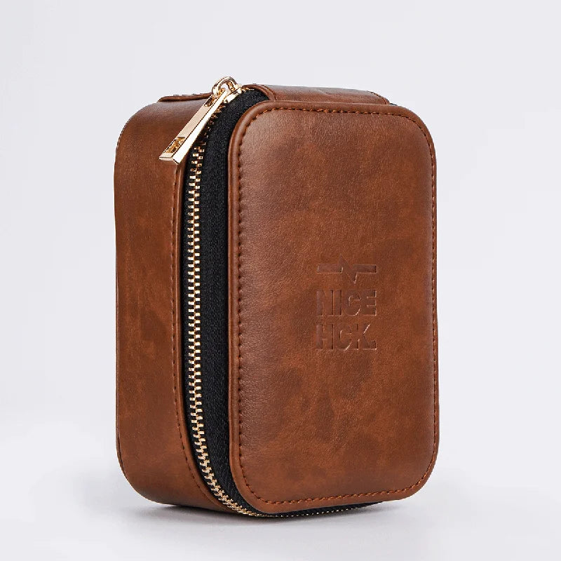 NICEHCK ネットポケット ポータブル PUケース 大容量 ジッパー付き NICEHCK ネットポケット ポータブル PUケース 大容量 ジッパー付き