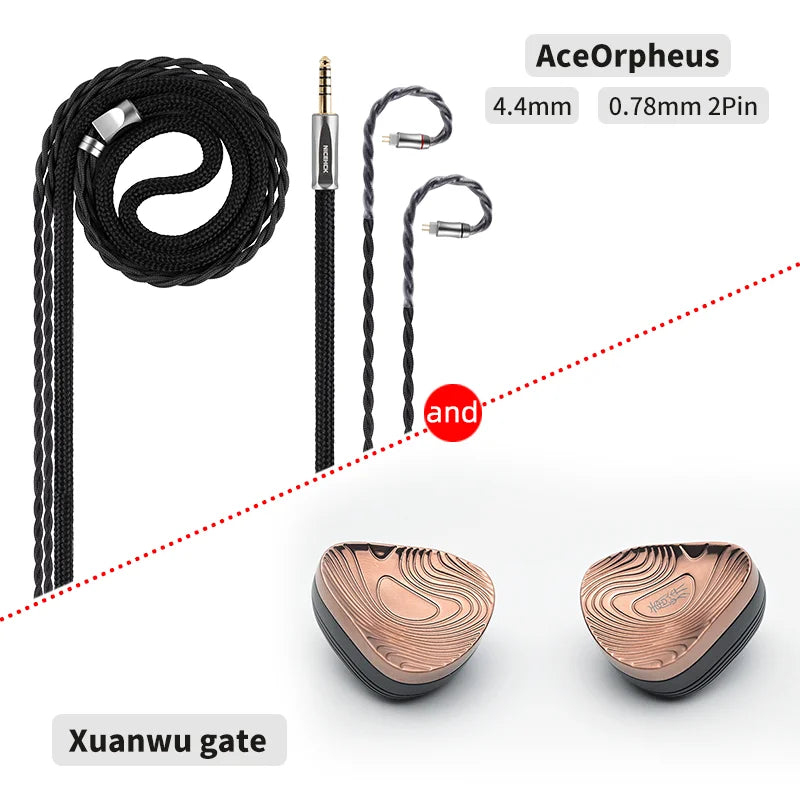 TANGZU Xuanwu Gate 1DD+4BA+2EST Multi Driver In Ear Monitor