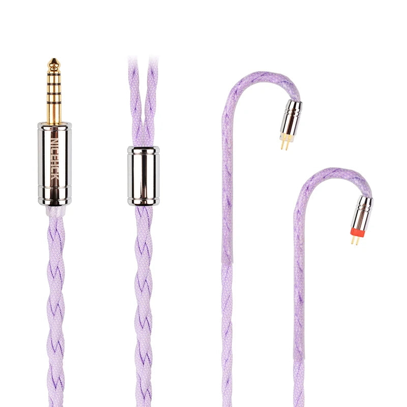 NiceHCK HiCotton HiFiイヤホンアップグレードケーブル 7N