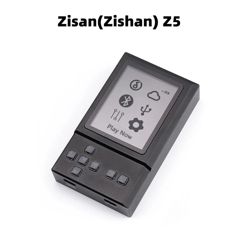 Zisan Zishan Z5 ES9039 HiFiオーディオ MP3 音楽ロスレスプレーヤー USB DAC LDAC APTX-HD  Bluetooth WIFI DSD 3.5/2.5/4.4mm バランス