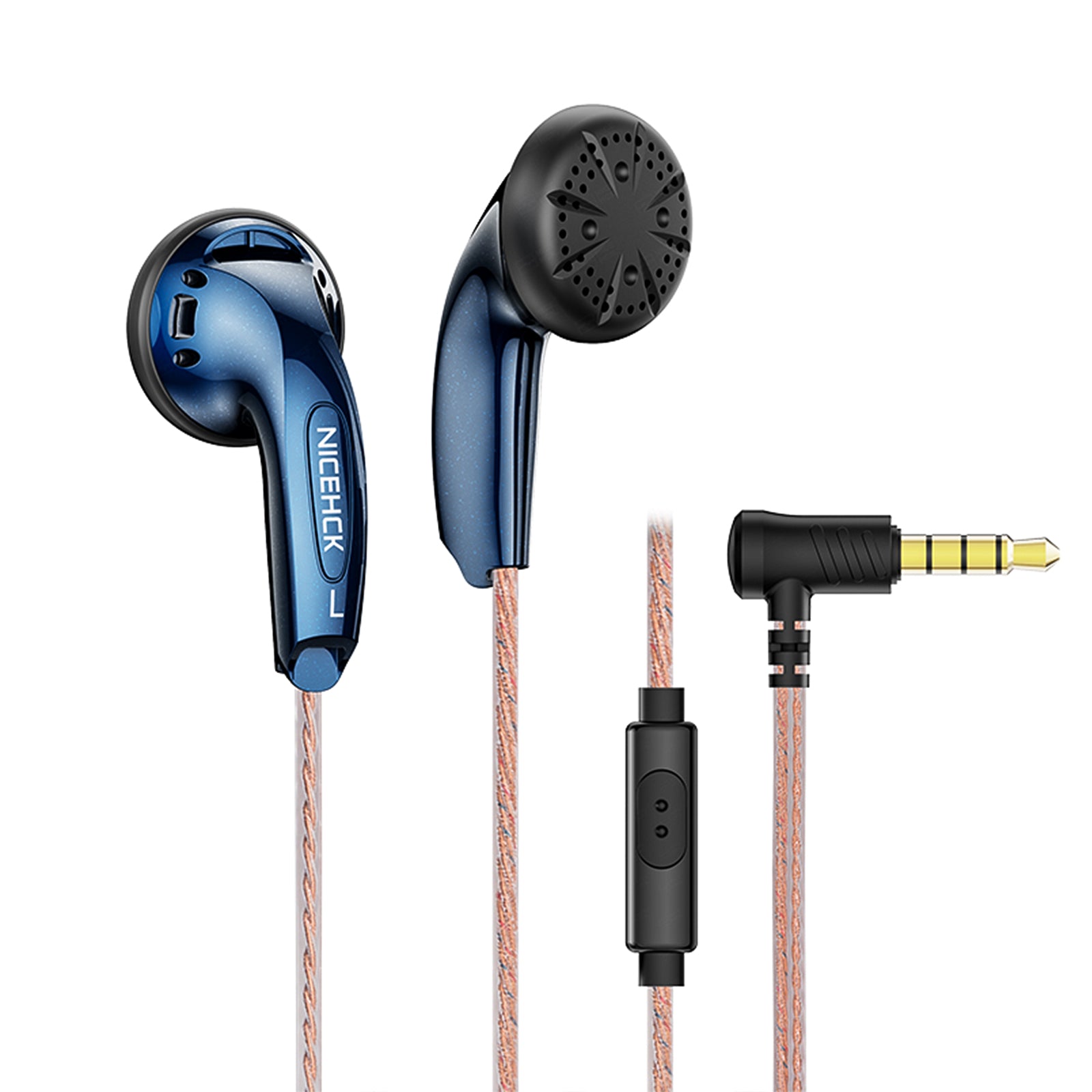 NiceHCK YD30 HiFi Music Wired Earbuds 15.4mm Dynamic HD Microphone Ear NiceHCK YD30 HiFi Music Wired Earbuds 15.4mm Dynamic HD Microphone Ear